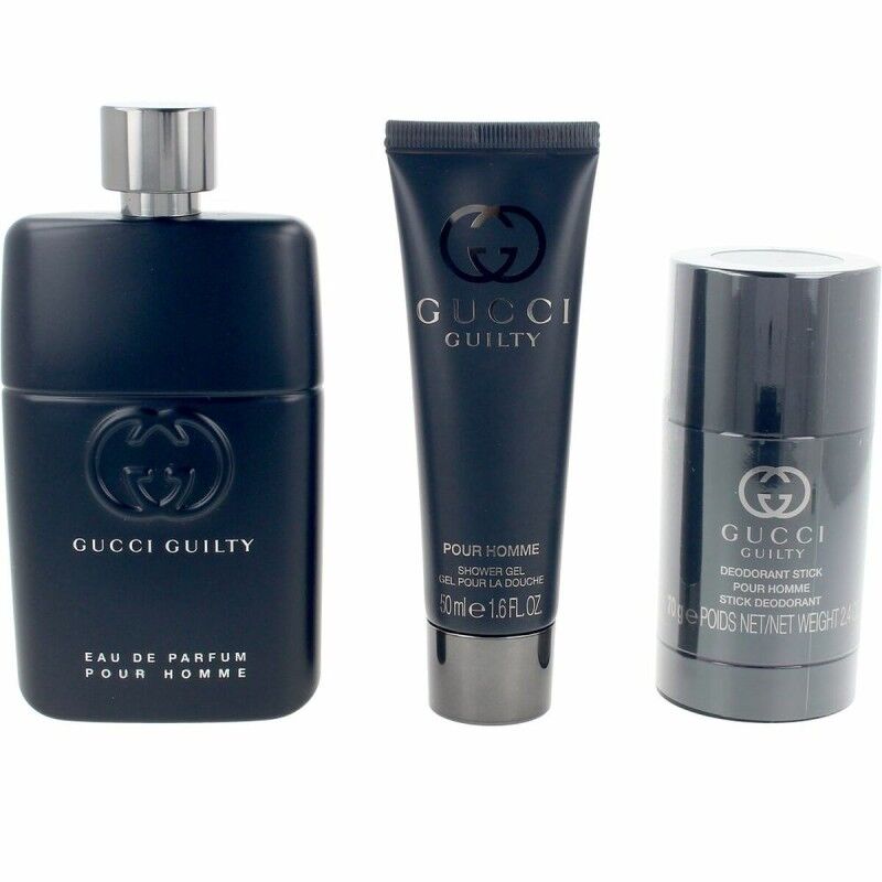 Gucci|Conjunto de Perfume Homem Gucci GUILTY POUR HOMME 3 Peças Gucci|Conjunto de Perfume Homem Gucci GUILTY POUR HOMME 3 Peças