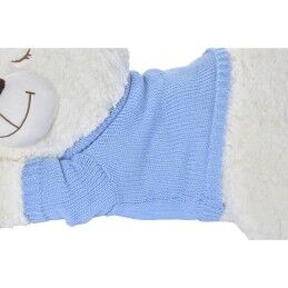 DKD Home Decor|Urso de Peluche DKD Home Decor 70 x 30 x 30 cm Azul Cor de Rosa Branco Infantil (2 Unidades)