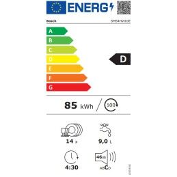 BOSCH|Lava-louça BOSCH SMS4HVI03E Aço 60 cm