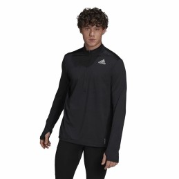 Camisola de Manga Comprida Homem Adidas Own The Run Preto