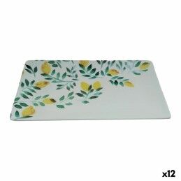 Inde|Conjunto para Aperitivos Inde Bambu Porcelana 29 x 18 x 6 cm Tacho x 2 (6 Unidades)