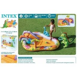 Intex|Piscina Insuflável para Crianças Intex Dino Park 201 x 157 x 69 cm