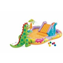 Intex|Piscina Insuflável para Crianças Intex Dino Park 201 x 157 x 69 cm