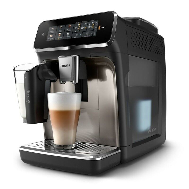 Philips|Cafeteira Superautomática Philips EP3347/90 Preto Cromo 1500 W 230 W 15 bar 275 g 1,8 L Philips|Cafeteira Superautomática Philips EP3347/90 Preto Cromo 1500 W 230 W 15 bar 275 g 1,8 L