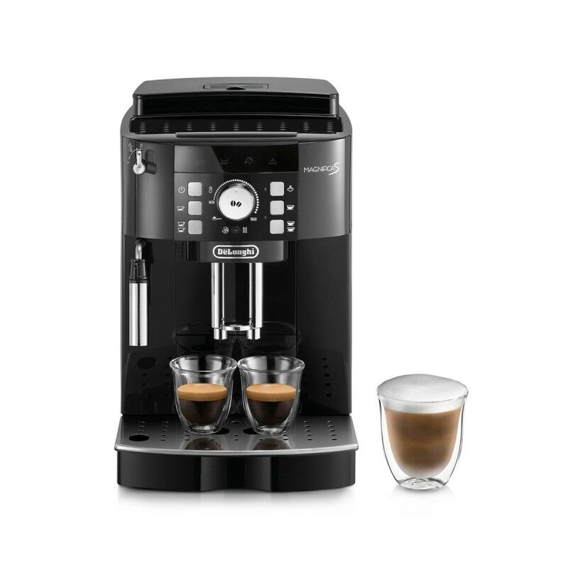 DeLonghi|Cafeteira Superautomática DeLonghi ECAM 21.110.B Preto 1450 W 15 bar 1,8 L DeLonghi|Cafeteira Superautomática DeLonghi ECAM 21.110.B Preto 1450 W 15 bar 1,8 L