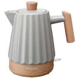 Feel Maestro|Chaleira Feel Maestro MR-074 Preto Ouro Cerâmico 1500 W 1,5 L