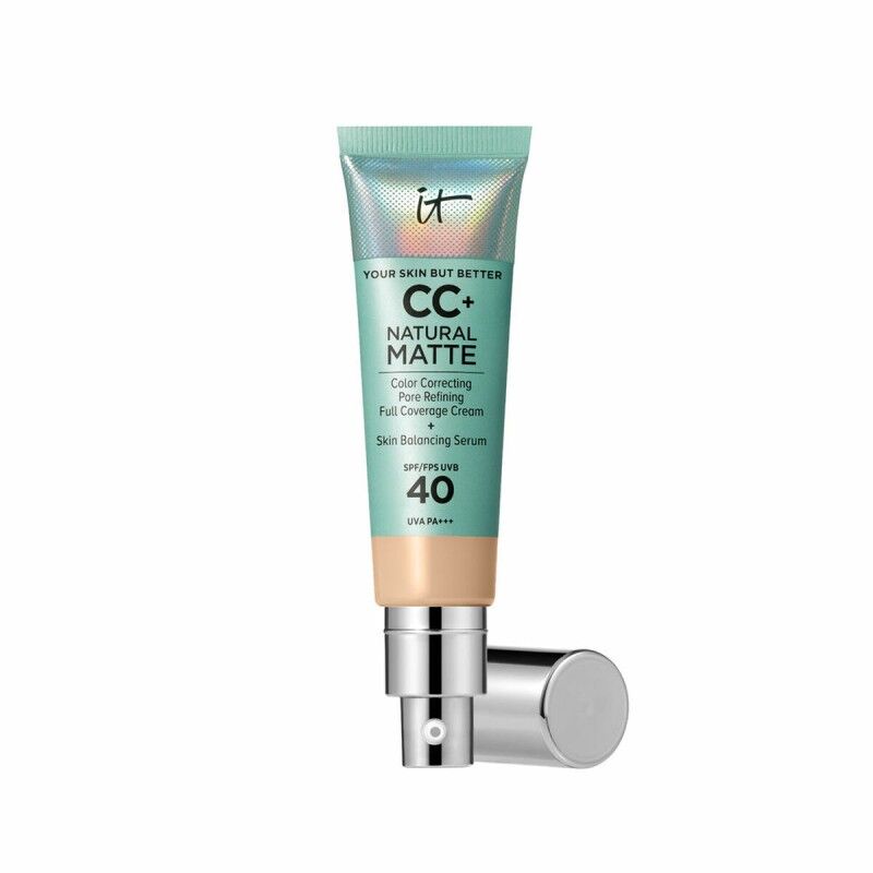 It Cosmetics|Base de Maquilhagem Cremosa It Cosmetics CC+ NATURAL MATTE Light Claro Spf 40 32 ml