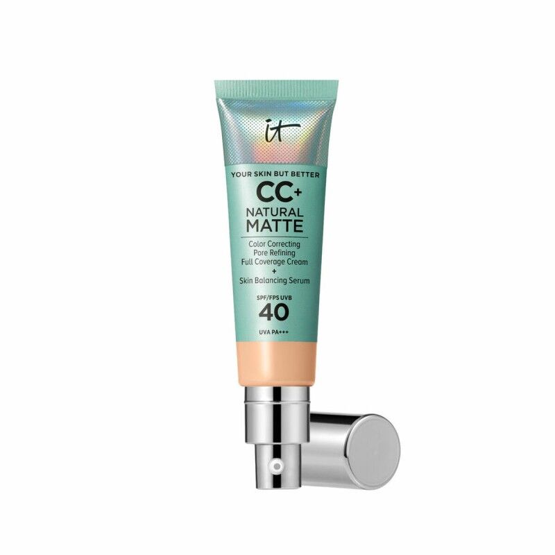 It Cosmetics|Base de Maquilhagem Cremosa It Cosmetics CC+ NATURAL MATTE Light Medium Spf 40 32 ml It Cosmetics|Base de Maquilhagem Cremosa It Cosmetics CC+ NATURAL MATTE Light Medium Spf 40 32 ml