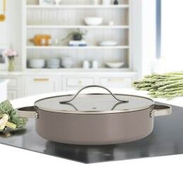 Feel Maestro|Frigideira Feel Maestro MR-4009-28S Cinzento Metal Alumínio Ø 28 cm