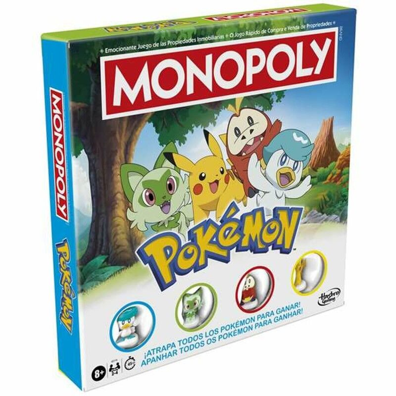 Hasbro|Jogo de Mesa Hasbro Monopoly Pokemon Hasbro|Jogo de Mesa Hasbro Monopoly Pokemon