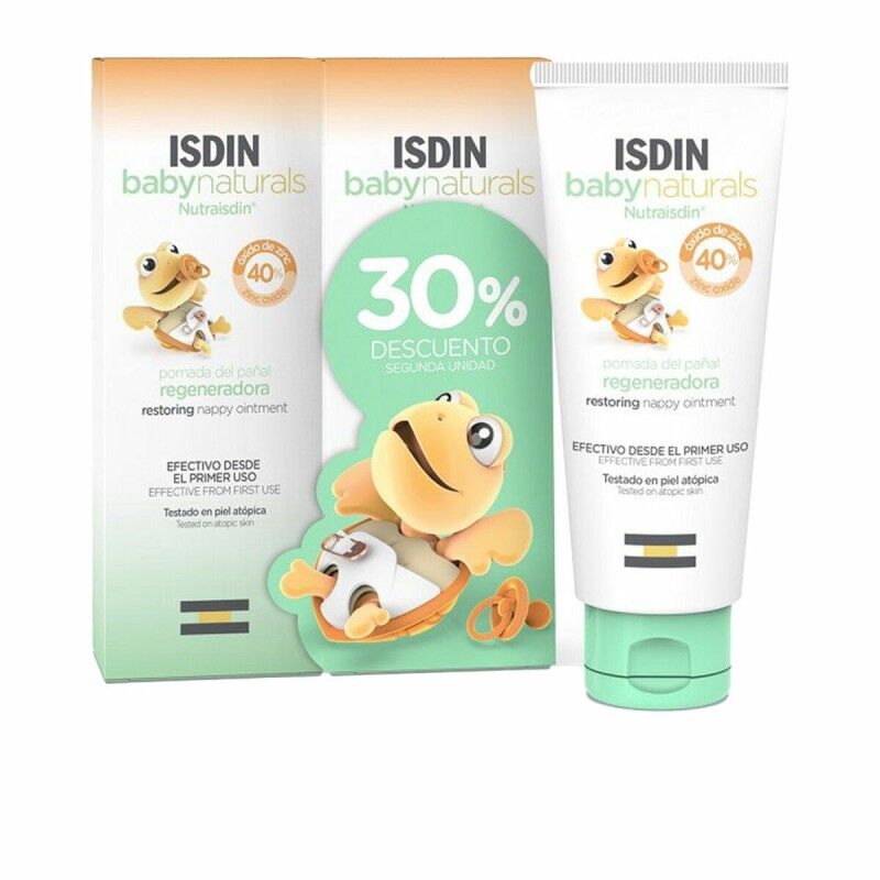 Isdin|Creme Protetor para a zona da Fralda Isdin BABY NATURALS 100 ml 2 Unidades Isdin|Creme Protetor para a zona da Fralda Isdin BABY NATURALS 100 ml 2 Unidades