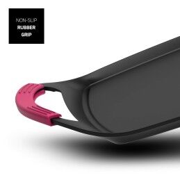 Taurus|Assadeira Taurus 980930000 Preto Cor de Rosa Alumínio (47 x 29 cm)
