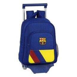 BlackFit8|Mochila Escolar com Rodas Compact BlackFit8 M918 Turquesa 33 X 45 X 22 cm