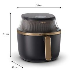 Philips|Fritadeira de Ar Philips NA332/00 Preto 1700 W 6,2 L