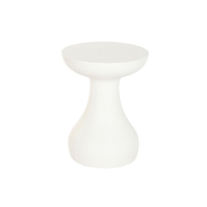 Home ESPRIT|Mesa de apoio Home ESPRIT Branco 40 x 40 x 50,5 cm