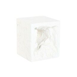 DKD Home Decor|Mesa de apoio DKD Home Decor Pele Ferro Lacado (40 x 40 x 56 cm)