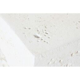 Home ESPRIT|Mesa de apoio Home ESPRIT Branco 40 x 40 x 46 cm