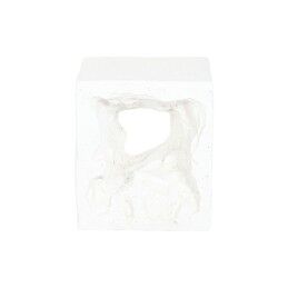 Home ESPRIT|Mesa de apoio Home ESPRIT Branco 40 x 40 x 46 cm