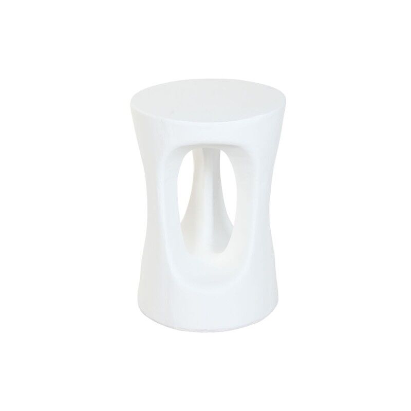 Home ESPRIT|Mesa de apoio Home ESPRIT Branco 35,5 x 35,5 x 51 cm Home ESPRIT|Mesa de apoio Home ESPRIT Branco 35,5 x 35,5 x 51 cm