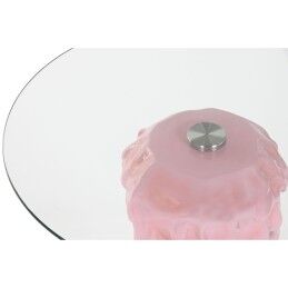 Home ESPRIT|Mesa de apoio Home ESPRIT Cor de Rosa 48 x 48 x 49 cm