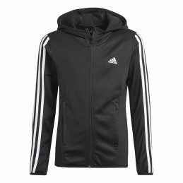 Camisola com Capuz Menina Adidas Designed to Move Preto