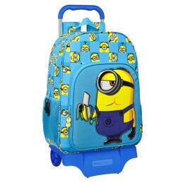BlackFit8|Mochila Escolar com Rodas Evolution BlackFit8 M860A Turquesa (32 x 42 x 15 cm)