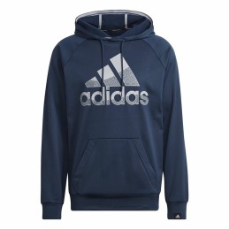 Polar com Capuz Homem Adidas Game and Go Big Logo Azul