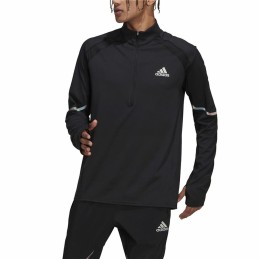 Polar sem Capuz Homem Adidas Fast 1/2 Zip Preto