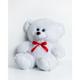 GO GIFT|Urso de Peluche GO GIFT TOMMY 65 WH Branco Felpa 65 cm