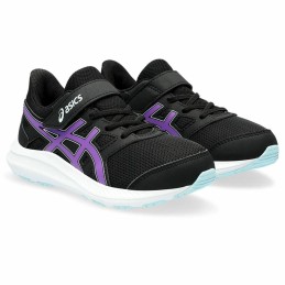 Sapatilhas de Running Infantis Asics Jolt 4 PS Roxo Preto