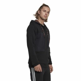 Polar com Capuz Homem Adidas Essentials BrandLove Preto