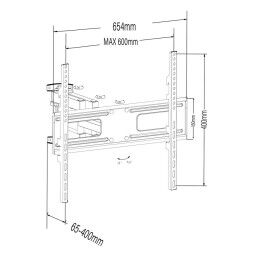 MacLean|Suporte de Parede MacLean 80" 50 kg