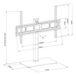 MacLean|Suporte de TV para o chão MacLean MC-386 75" 40 kg