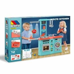 Moltó|Cozinha de Brincar Moltó 21293 Madeira Vermelho (10 pcs)