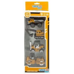 Speed & Go|Set Veículos de Obras Públicas Speed & Go 7,5 x 4 x 3 cm (12 Unidades)
