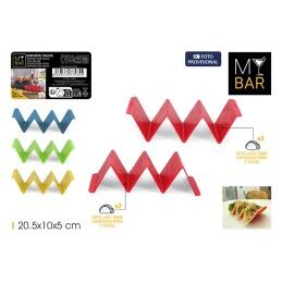My Bar|Suporte para tacos My Bar 20,5 x 10 x 5 cm (48 Unidades)