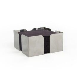 My Bar|Porta-guardanapos My Bar Aço 12 x 12 x 6 cm (24 Unidades)