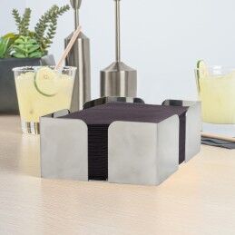 My Bar|Porta-guardanapos My Bar Aço 12 x 12 x 6 cm (24 Unidades)