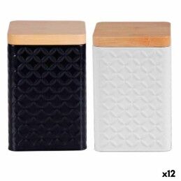 MasterChef|Lancheira Hermética MasterChef Cinzento Transparente Quadrado 1,1 L (6 Unidades)