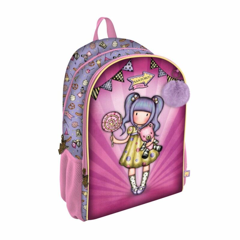Gorjuss|Mochila Escolar Gorjuss First prize Lilás 31.5 x 44 x 22.5 cm Gorjuss|Mochila Escolar Gorjuss First prize Lilás 31.5 x 44 x 22.5 cm