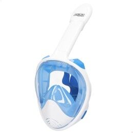 AquaSport|Máscara de Snorkel com Suporte para a Câmara Desportiva AquaSport Azul Branco (4 Unidades)