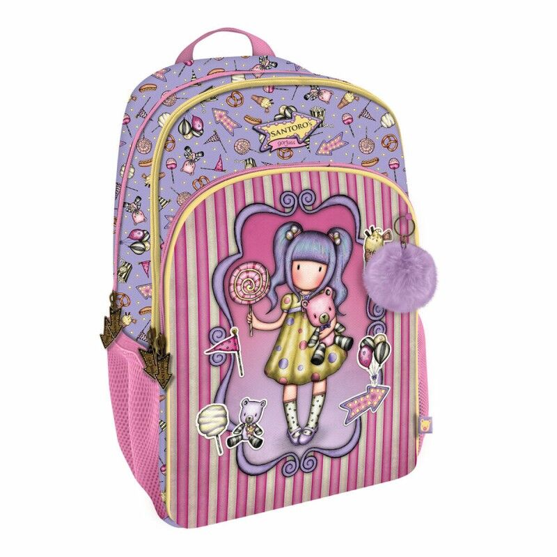 Gorjuss|Mochila Escolar Gorjuss First prize Lilás 29 x 45 x 17 cm Gorjuss|Mochila Escolar Gorjuss First prize Lilás 29 x 45 x 17 cm