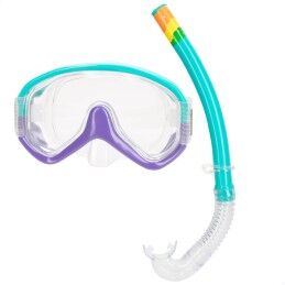 AquaSport|Óculos de Mergulho com Tubo AquaSport Turquesa (6 Unidades)