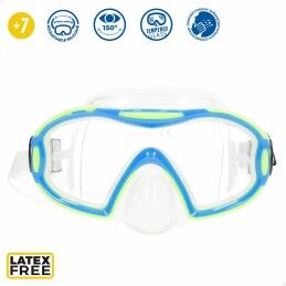 AquaSport|Óculos de Mergulho com Tubo AquaSport Azul Cor de Rosa (6 Unidades)