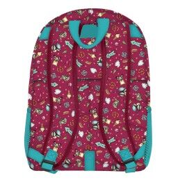 Gorjuss|Mochila Escolar Gorjuss Fireworks Grená 31.5 x 44 x 22.5 cm