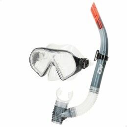 AquaSport|Óculos de Mergulho com Tubo AquaSport Vermelho Cinzento (6 Unidades)