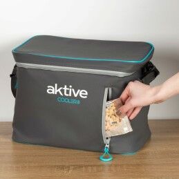 Aktive|Frigorífico Portátil Aktive 18 L 34 x 26 x 21 cm Preto (6 Unidades)