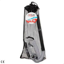AquaSport|Óculos de Mergulho com Tubo AquaSport Preto Vermelho (6 Unidades)