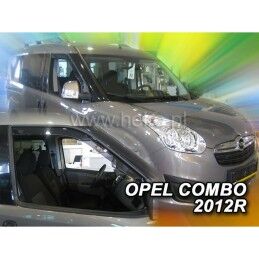 HEKO|Defletor de vento HEKO HO15166 FIAT DOBLO II Frontal 2 Peças
