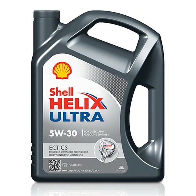 Shell|Óleo de Motor para Automóveis Shell Helix Ultra A10 ECT C3 5W30 C3 5 L Shell|Óleo de Motor para Automóveis Shell Helix Ultra A10 ECT C3 5W30 C3 5 L